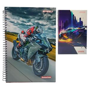 Caderno 1 Matéria 80 Folhas Capa Dura Speed - Panamericana