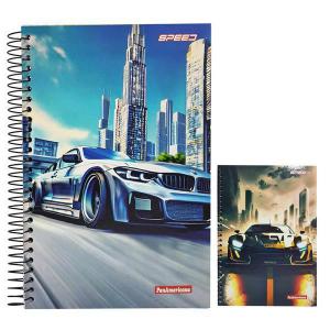 Caderno Espiral Speed 240 Folhas Capa Dura