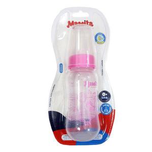 Mamadeira Decorada 150Ml Bico Convencional Rosa - Mamita