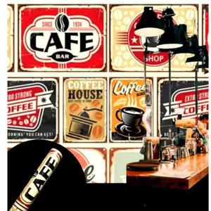 Papel de Parede Autoadesivo Tema Café 45Cmx10M