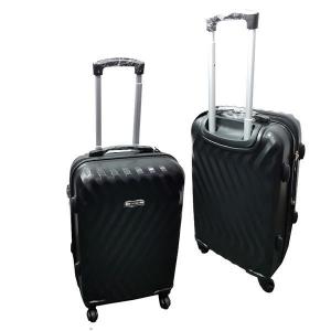 Mala C/Roda 360 P/Viagem Winth Preta Pequena 48X32X18Cm -+ Wincy