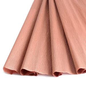 Papel Crepom Impermeavél Metalizado Rose Gold 48Cmx2M Unidade - Ridet
