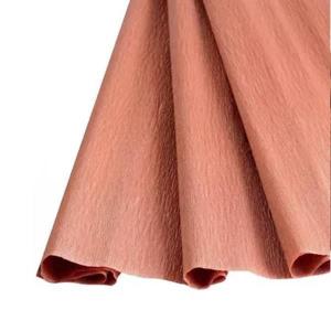 Papel Crepom Impermeavél Metalizado Cobre 48Cmx2M Unidade - Ridet