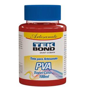 Tinta Artesanato Pva Vermelho Pimenta - Tekbond