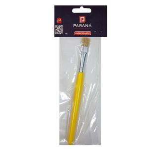 Pincel Chato Condor Escolar 12Cm Amarelo