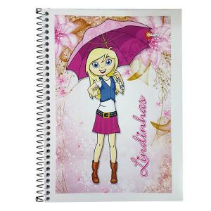 Caderno 6 Matérias 72 Folhas Flexivel Espiral Sortido Unidade - Maxima