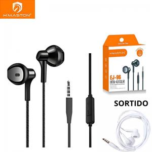 Fone de Ouvido Estereo H'maston Sortidos 1,2M - Lehmox