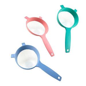 Peneira Plástica Colorida 15Cm com Cabo - Sbrissa