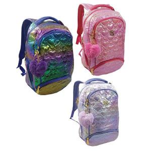 Mochila Escolar Notebook Fs Diamond Sortido 46X30X12Cm - Wincy