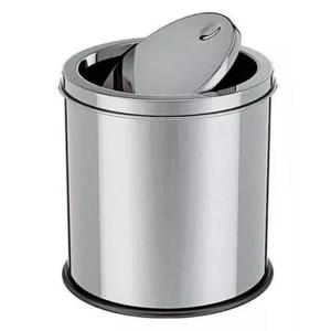 Lixeira Inox Báscula 3L Class Home Cozinha