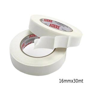 Fita Adesiva Dupla Face Branca 16Mmx30Mt Unidade - Adere