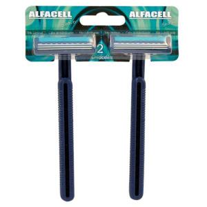 Aparelho de Barbear Alfacell 3 Lâminas Descartável 24 Unidades