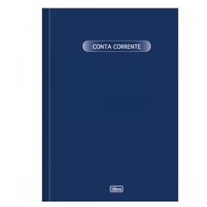 Livro Conta Corrente Grande 50 Folhas Unidade - Tilibra