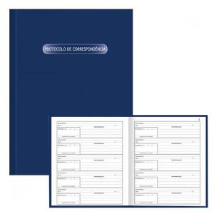 Livro Protocolo de Correspondencia com 52 Folhas Unidade - Tilibra