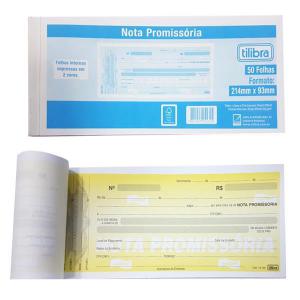 Nota Promissória 50 Folhas Unidade - Tilibra