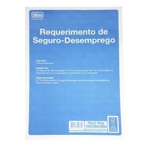 Requerimento Seguro Desemprego 75 Fls. Unidade - Tilibra