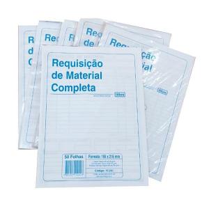 Requisicao Material Completo 50 Folhas Grande Unidade - Tilibra