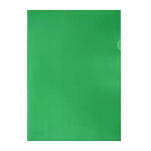 Pasta L A4 Polibras Verde 220X305Mm Escolar