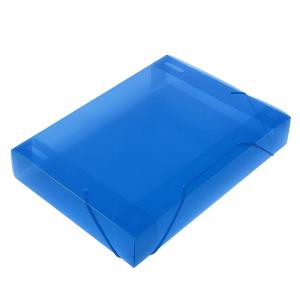 Pasta Aba Elástica Azul Pp Lombo 20Mm Escritório