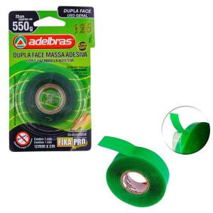 Fita Adesiva Dupla Face 12Mmx2M Adelbras Suporta 550G