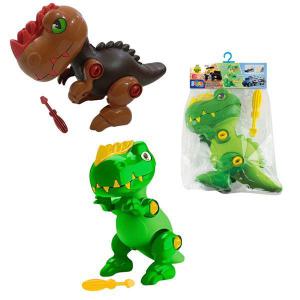 Brinquedo Dino Rex Monta e Desmonta Solapa - Samba Toys