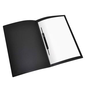 Pasta Grampo Trilho Preta Documentos Arquivo Escritório Organização Unidade