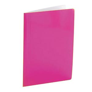 Pasta Grampo Polycart Rosa Organizadora Documentos Escolar A4 Durável Escritório