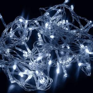 Pisca Natal Led Estático Branco 200 Lampadas Sequencial 127V/14Mt - Wincy Natal