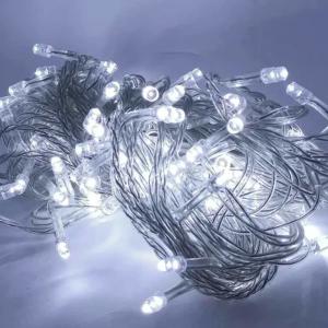 Pisca Natal Led Estático Branco 200 Lampadas Sequencial 220V/14Mt - Wincy Natal