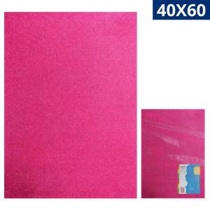 Tapete E.v.a Glitter Rosa 40X60Cm Kit 10