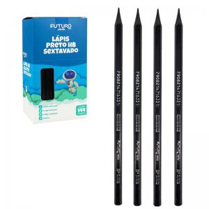 Lápis Preto N2 Hb Sextavado Reciclado Caixa 144