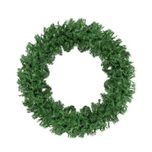 Enfeite Natal Guirlanda com Festão Aramado Verde 120Cm
