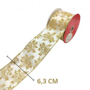 Fita Decor. Aram.tule Bico Papagaio Dr. 9,14Mx6,3Cm