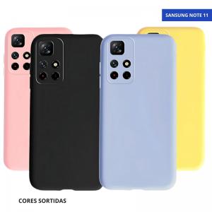 Capa P/Celular Redmi Note 11 4G/ Silicone Aveludada Sortida Forrada