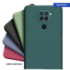 Capa P/Celular Redmi Note 9 Aveludada Sortida Forrada