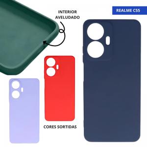 Capa P/Celular C55 Aveludada Sortida Forrada