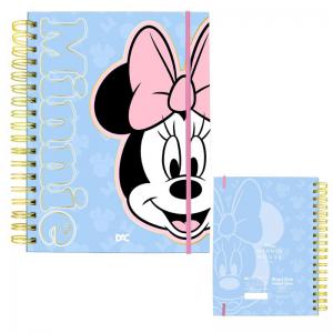 Caderno Inteligente Universitário Minnie Dac 200Mm X 275Mm 10 Divisórias 80 Folhas