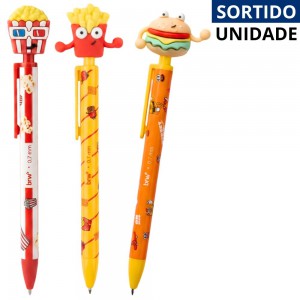 Lapiseira 0.7Mm Brw Divertida Fast Food Sortidas Unidade - Brw