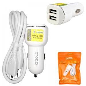Carregador Veicular Gold V8 3.1A 2Usb - Pd Inova