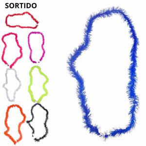 Pompom Torcida Metalizado Azul 30Cm Neotrentina