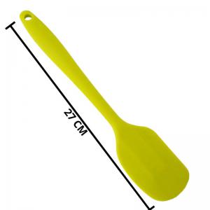 Colher de Silicone Verde 27Cm Cozinha Prática