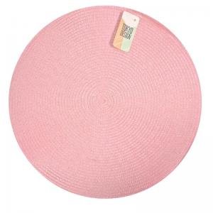 Jogo Americano Pvc Rosa Unidade 38Cm - Multiart
