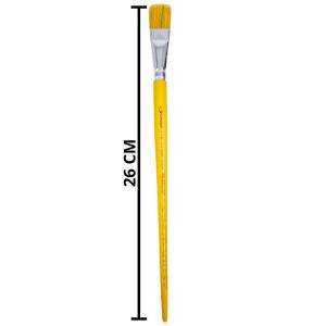 Pincel Chato Escolar Condor 115 N18 26Cm para Pintura e Arte