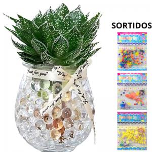 Bolinhas Bio Gel Coloridas para Plantas Decorativas