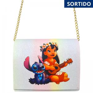Bolsa Luxo Infantil C/Alca Transversal Corrente Sortidas