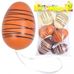 Kit Ovos de Páscoa Decorativos para Pendurar 5Cm