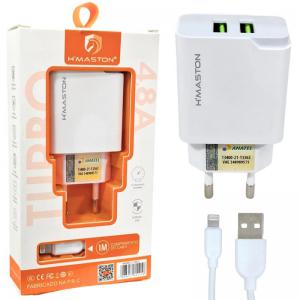 Carregador Turbo Iphone Usb 4.8A Cabo 1M Pd Inova