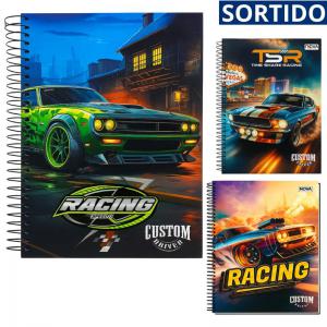 Caderno Turbo Custom Driver Capa Dura 210 Folhas