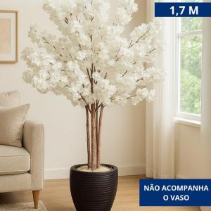 Árvore Artificial Pessegueiro 1,7M Decoração Sala