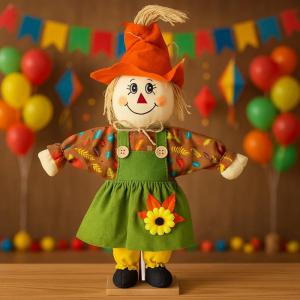 Espantalho Decorativo Festa Junina 63Cm Fox Import